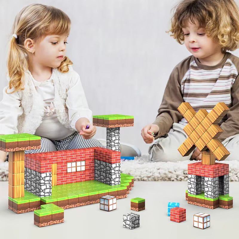 Learning Magnetic Building Blocks