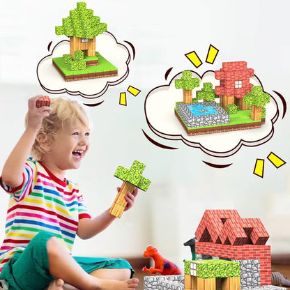 Learning Magnetic Building Blocks