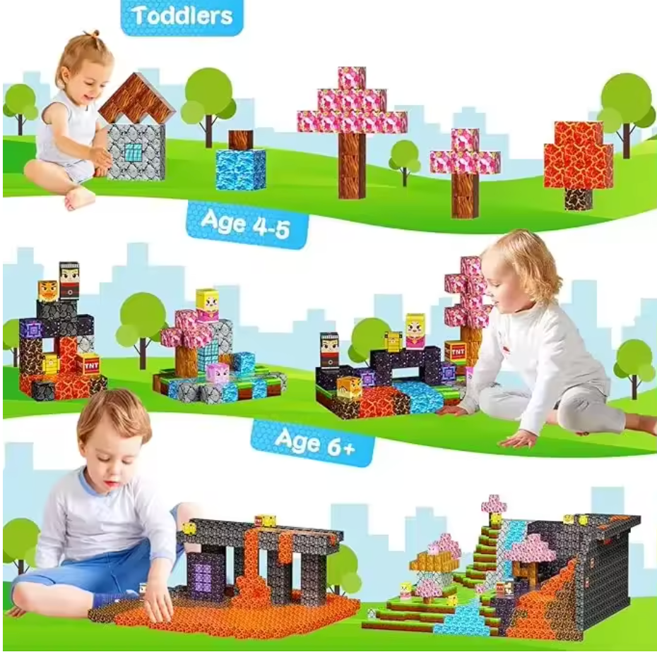 Learning Magnetic Building Blocks